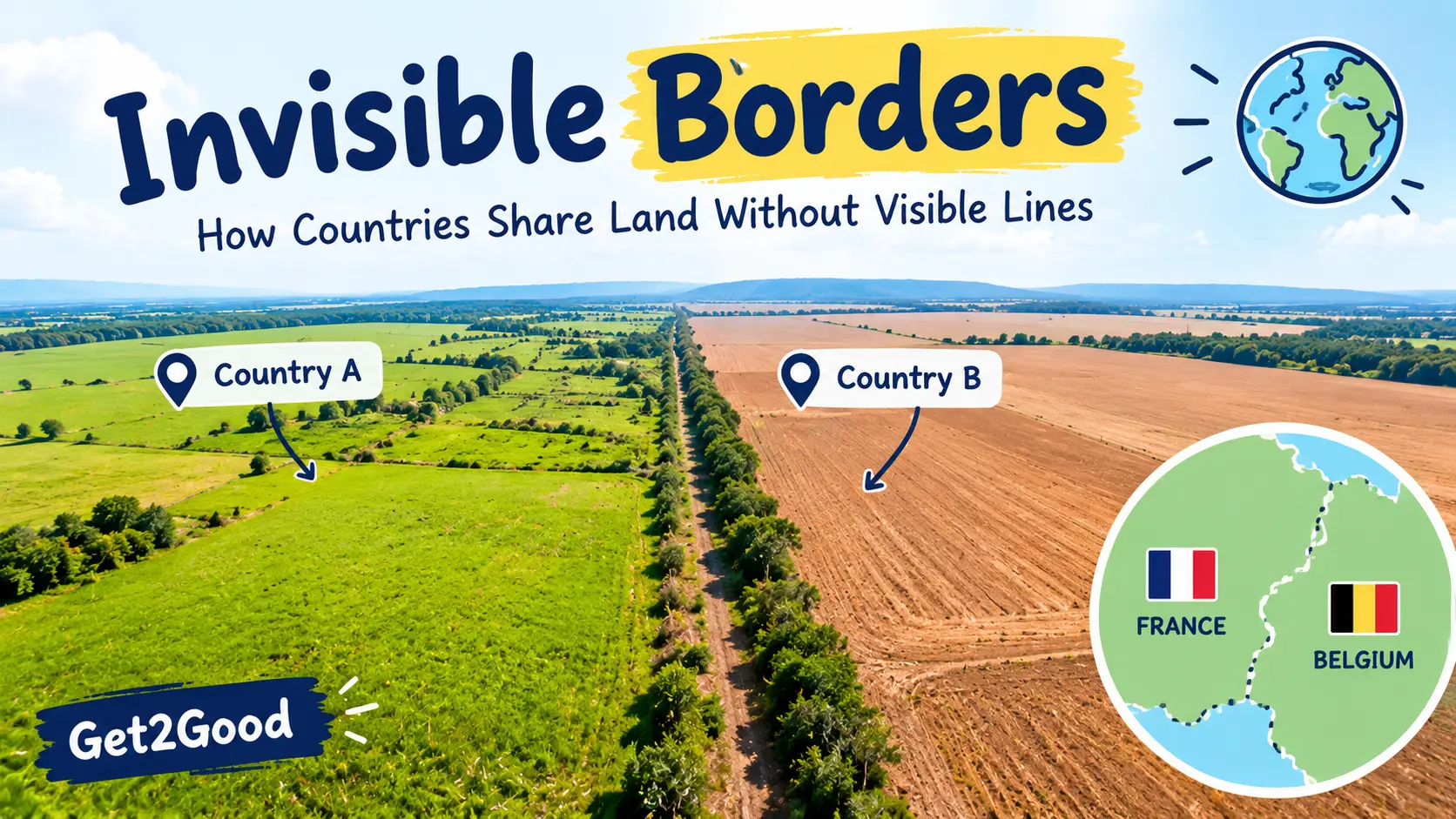 Invisible Borders Around the World: How Do We Know Where One Country Ends and Another Begins?