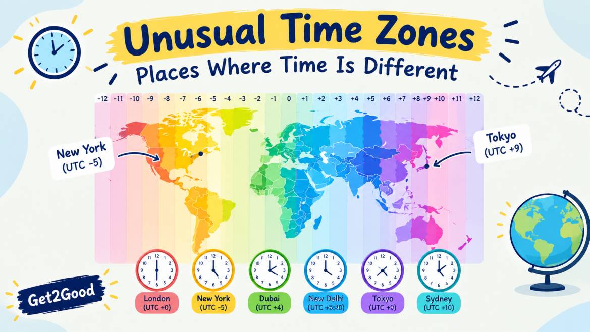 Why Do Some Countries Have Unusual Time Zones? Interesting Facts About World Time