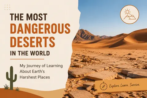 The Most Dangerous Deserts in the World: My Journey of Learning About Earth's Harshest Places