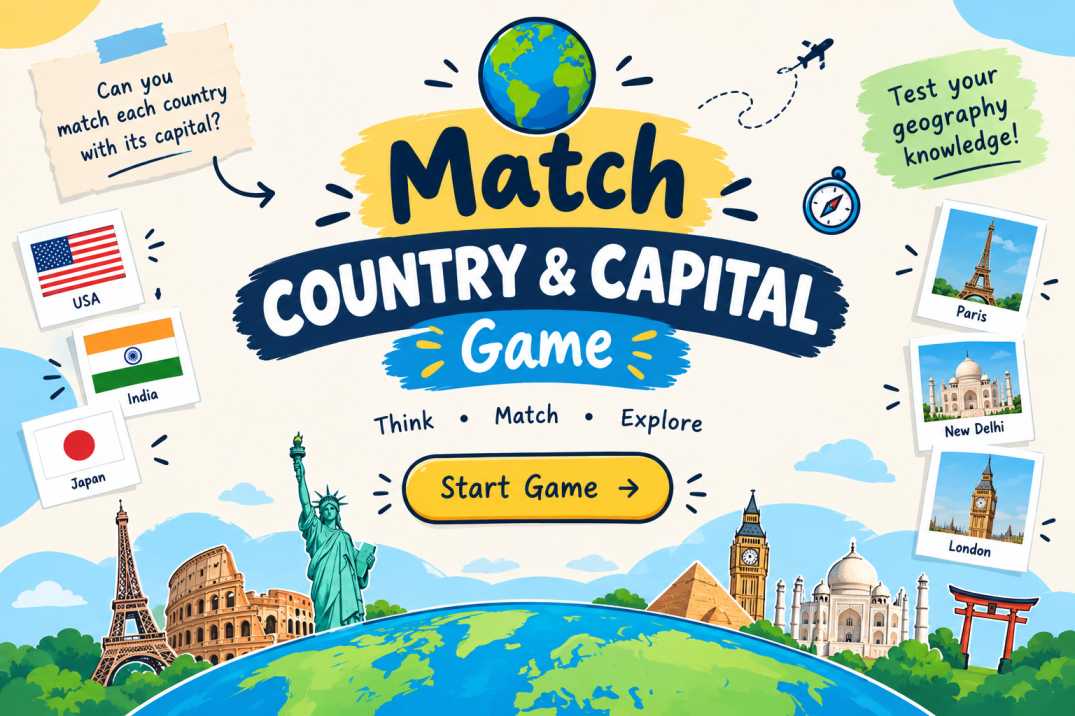 Match Country & Capital